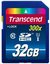 Transcend SDHC 32GB Class 10 UHS-I 300x Premium