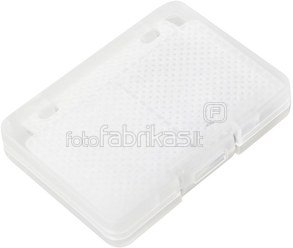 Canubo SD Card Box transparent for 4 SD Cards