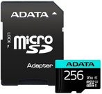 ADATA Premier Pro UHS-I U3 256 GB, micro SDXC, Flash memory class 10, with Adapter