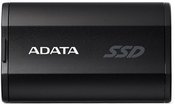 External SSD|ADATA|SD810|2TB|USB-C|Write speed 2000 MBytes/sec|Read speed 2000 MBytes/sec|SD810-2000G-CBK
