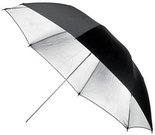 Fomei sidabrinės spalvos skėtis 85 cm