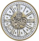 Laikrodis romėniškais skaitmenimis auksinės sp. metal. 59x59x8 cm 121701