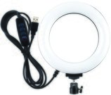 LED žiedinė lempa, 16cm, USB