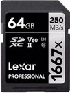 LEXAR PROFESSIONAL SDHC / SDXC 1667X UHS-II 64GB