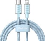 Mcdodo CA-3664 USB-C to Lightning cable, 36W, 2m (blue)