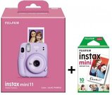 Momentinis fotoaparatas instax mini 11 Lilac Purple+instax mini glossy (10pl)