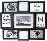 Nielsen Why Not Collage black Plastic Gallery Frame 8999334