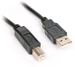 Кабель USB Omega 2.0 A-B 3м (40064)