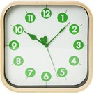 Platinet настенные часы Morning, зеленые (42988)