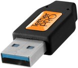 Tether Tools Pro USB 3.0 Micro-B 4,6m bl