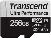 Transcend microSDXC 340S 256GB Class 10 UHS-I U3 A2