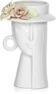 Vaza keramikinė Mergina su skrybelaite 14x13.5x22.5 cm SAVEX