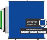 walimex pro Roll-up Panel Hintergrund 210x220cm blau