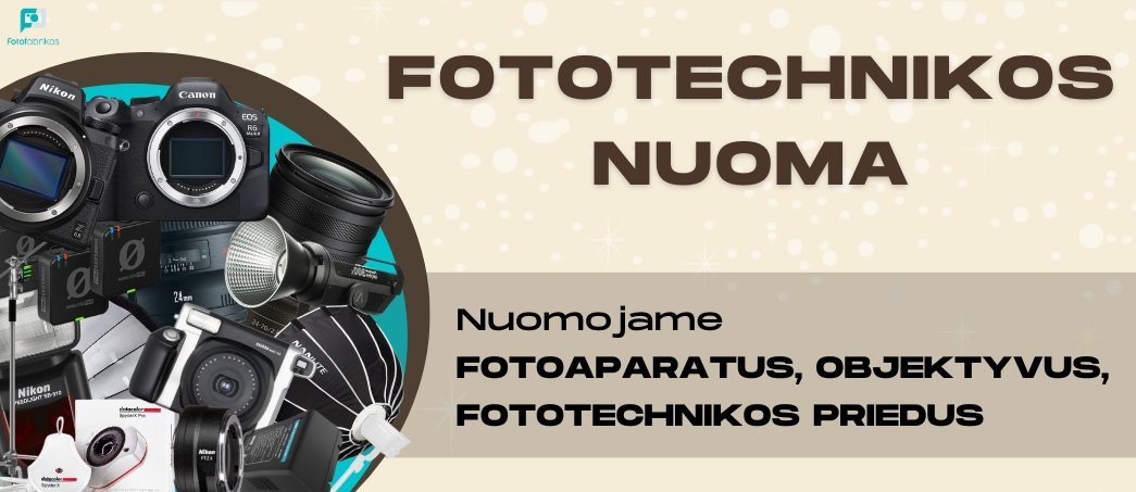 Fototechnikos nuoma