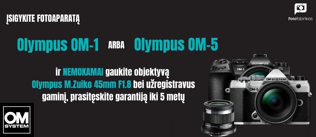 OM system (Olympus) akcija