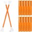 10Pcs Double-Headed Cleaning Stick Set, CMOS APS-C Frame Cleaning Stick 24mm Cleaning Cloth Sticks Set
