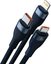 3in1 USB cable Baseus Flash Series 2, USB-C + micro USB + Lightning, 100W, 1.2m (blue)