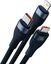3in1 USB cable Baseus USB 3in1 Baseus Flash Series, USB-C + Micro + Lightning 66W, 1.2m (blue)