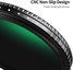 49mm Variable ND Filter ND2-ND400 (9 Stop)