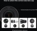 77mm Camera Center Pinch Lens Cap