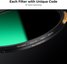 77mm MCUV Filter, HD Ultra-Thin Copper Frame, 36-Layer Anti-Reflection Green Film, Nano-X PRO Series