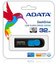 A-DATA DashDrive UV128 128GB Black+Blue USB 3.0 Flash Drive, Retail