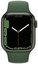 Apple Watch 7 GPS + Cellular 41mm Sport Band, green/clover (MKHT3EL/A)