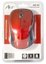 ART USB wireless optical AM-92E mouse red