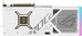 Asus ROG-STRIX-RTX4090-O24G-WHITE NVIDIA, 24 GB, GeForce RTX 4090, GDDR6X, PCI Express 4.0, HDMI ports quantity 2, Memory clock speed 2610 MHz