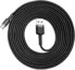 Baseus Cafule Cable USB For Micro 2A 3m Gray+Black