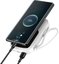 Baseus Q pow Digital Display Power Bank 20000mAh, IP, USB, USB-C, 20W with Lightning Cable (White)