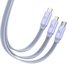 Baseus Traction 3-in-1 USB-C cable USB-C / Lightning / Micro 100W 1.7m (purple)