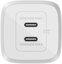 Belkin Dual USB-C GaN Wall Charger with PPS 45W