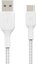 Belkin USB-C/USB-A Cable 1m braided, white CAB002bt1MWH
