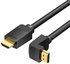 Cable HDMI Vention AAQBG 1,5m Angle 270° (black)