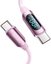 Cable USB-C to USB-C Toocki TXCTT1- XX04-B2, 2m, FC 100W (pink)