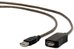 Cablexpert Active USB 2.0 extension cable UAE-01-10M USB, USB 2.0 female (type A), 10 m, Black