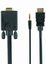 Cablexpert HDMI to VGA and Audio Adapter Cable, Single Port, 1.8m, Black