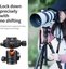 Camera Tripod Ball Head with 1/4 Inch Quick Release Plate and Spirit Level
