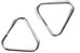 Caruba Triangle Split Ring Set