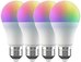 Chytré LED žárovky Wifi Broadlink LB4E27 RGB (4 kusy)