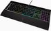 Corsair K55 RGB PRO Gaming keyboard, RGB LED light, US, Wired, Black