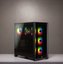Corsair Tempered Glass Mid-Tower ATX Case iCUE 4000X RGB Side window, Mid-Tower, Black, Power supply included No, Steel, Tempered Glass, Plastic