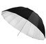 Westcott Deep Umbrella   White Bounce (134.6cm)