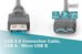 Digitus USB3.0 Cable 0,25m USB A/microUSB B M/M Black 0,25m