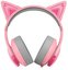 Edifier Gaming Headphone G5BT Wireless, Over-Ear, Built-in microphone, Pink (Cat version), Noice canceling