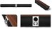 Edifier Hi-Res Audio Qualified Soundbar and Subwoofer S70DB Brown, Bluetooth, Wireless connection