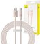 Fast Charging cable Baseus USB to USB-C Habitat Series 2m 100W (pink)