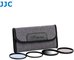 JJC FP K4S Grey Filter Pouch holds 4 filters up to 58mm