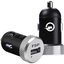 Fortron USB Car Charger, DC 12-24V, BLACK/SILVER Fortron